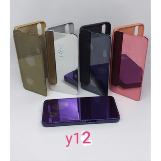 Case Flip Mirror Clear View Type Vivo Y12/Y15/Y17/Y12i/Y11/Y11i