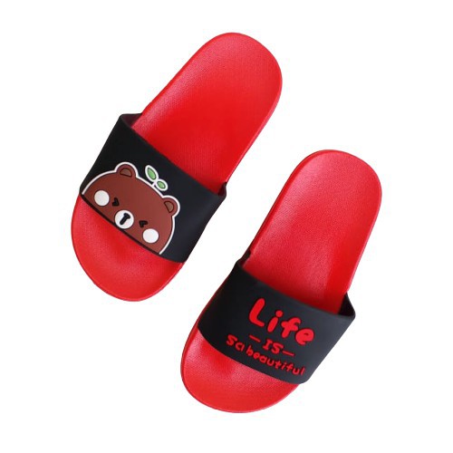 LittleAaron SANDAL LIFE BEAR Sandal Anak Selop Karet Import Berkualitas 1-8 Tahun Sport Termurah Sendal Bayi Anak Cewek Cowok