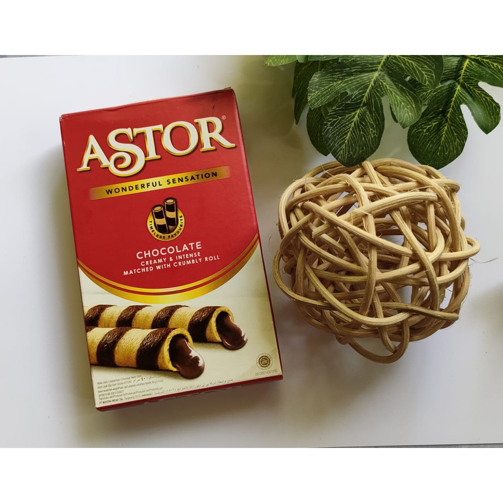 

Astor Snack Chocolate Wafer Roll By Mayora