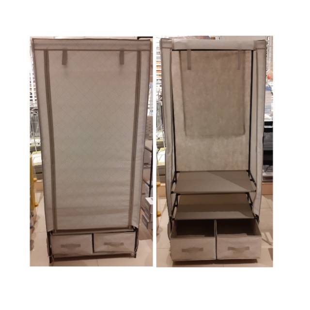 Lemari Portable Informa + 2 Laci