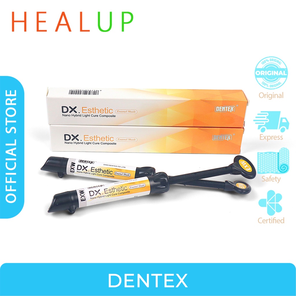 Jual DX ESTHETIC Composite Veneer Extra White EW EXW Sino Dentex