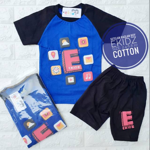 Setelan raglan boy EKIDZ ..