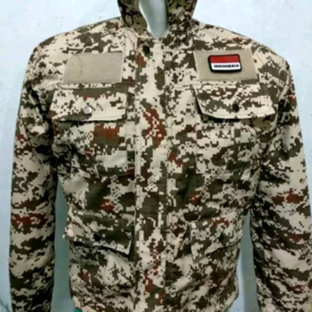 Jaket Digital Loreng Gurun