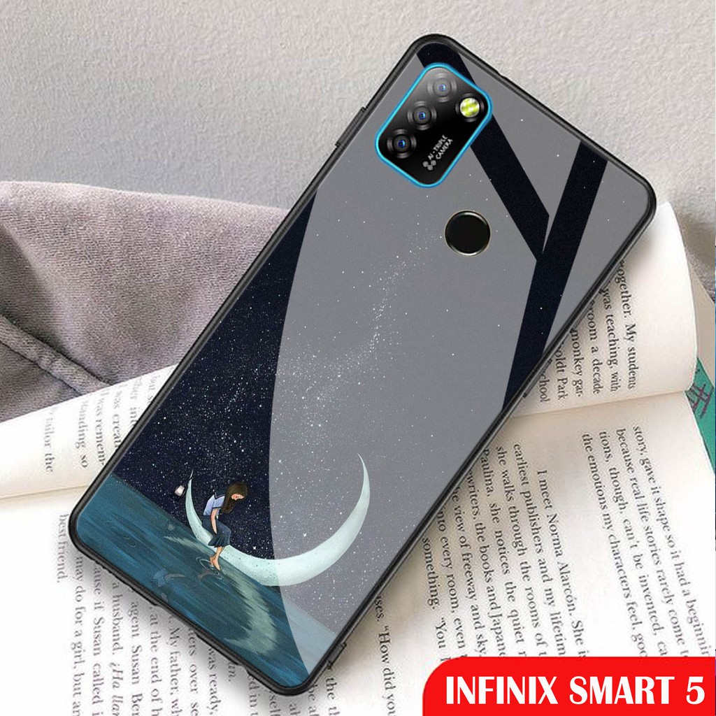 [H20] Softcase Glass Kaca Infinix Smart 5  - Casing Hp Infinix Smart 5  - Case Hp Infinix Smart 5
