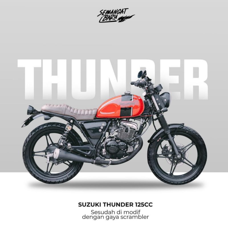 PAKET CUSTOM THUNDER 125 FULLSET TINGGAL PASANG