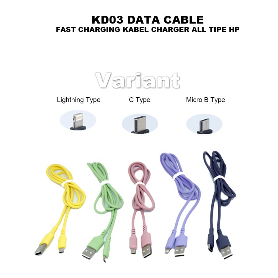 D006-KABEL DATA CHARGER MACARON