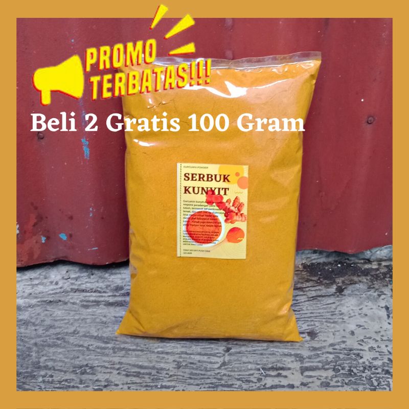 

Bubuk Kunyit / Kunir 500 Gram Murni 100% Berkualitas Grade A