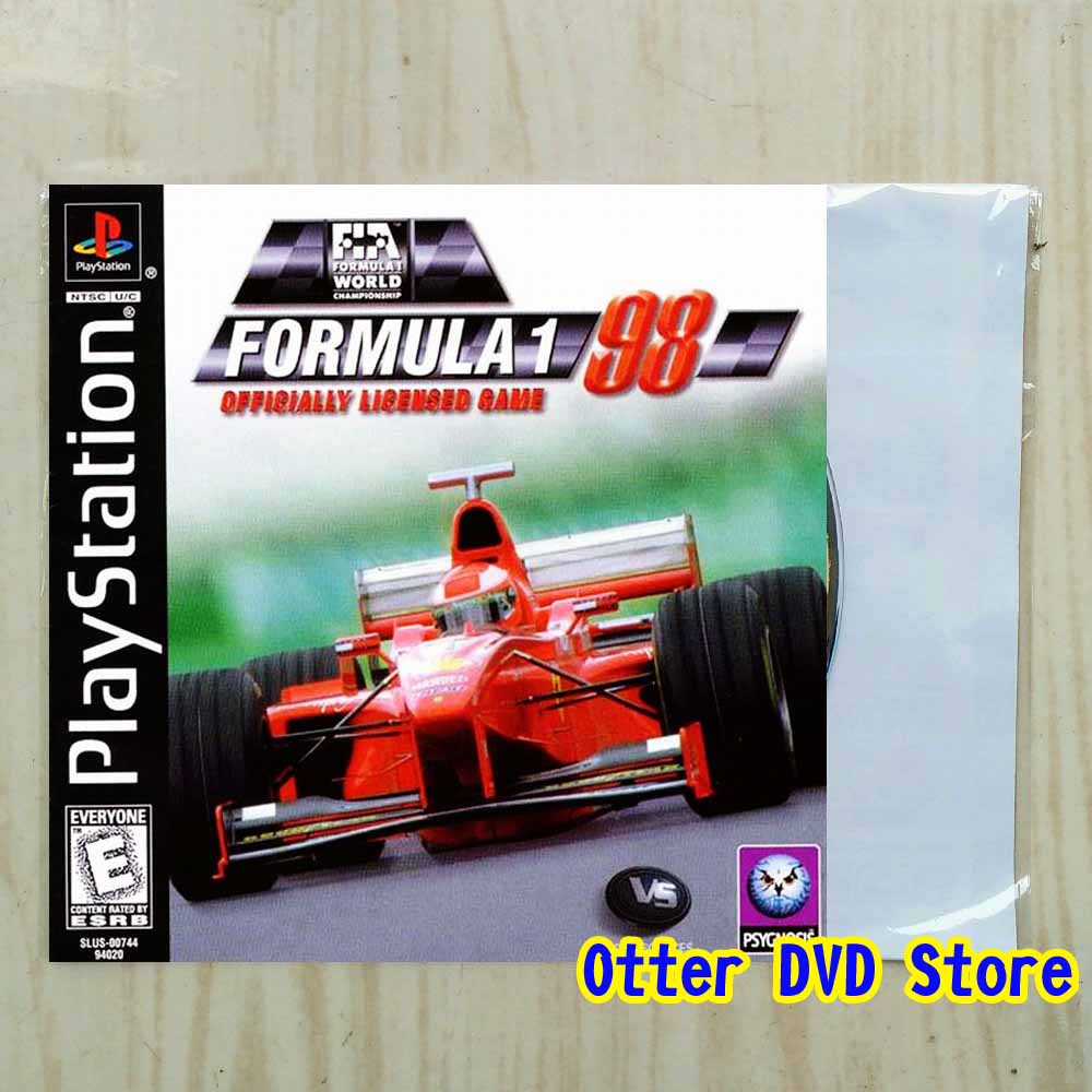 Kaset CD Game Ps1 Ps 1 Formula 1 98 - Formula 1 1998