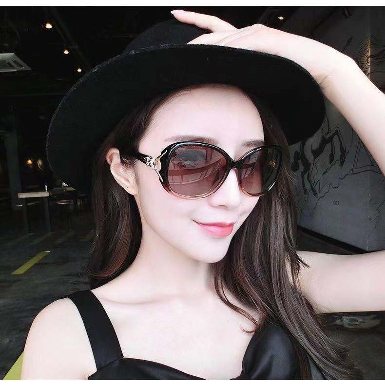 Rowling(ka-64)Sunglasses Kacamata Hitam Motif Owl di Bingkai Women Sunglasses New Import Kacamata Fashion