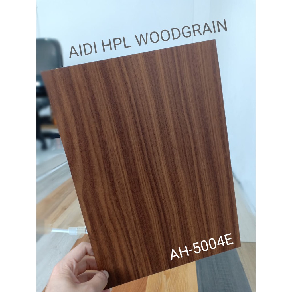 AH 5004E AMERICAN WALNUT HPL  AIDI HPL  URAT KAYU HPL  