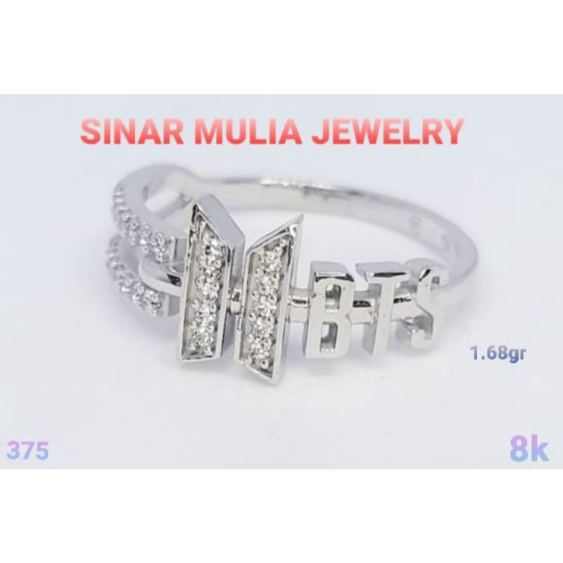 CINCIN MAS PUTIH BTS EDITION EMAS ASLI