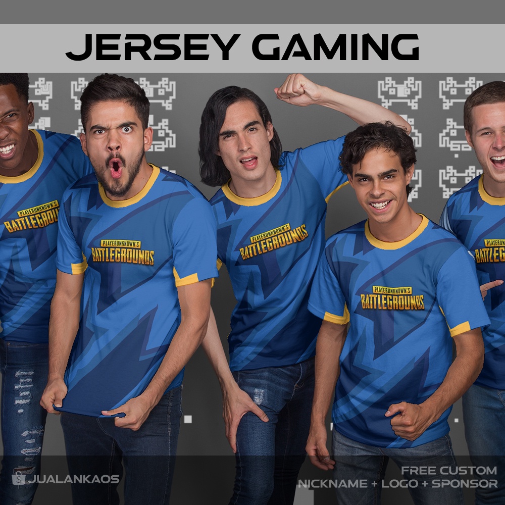 Baju Kaos Jersey Gaming ESports 866 Printing Custom