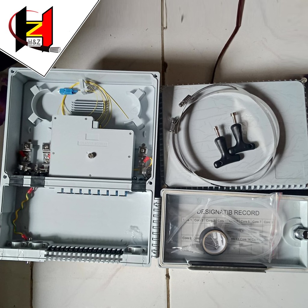 ODP Solid 8 Core Lengkap Dengan Spliter 1:8/Odp Solid Lengkap Spliter 1:8