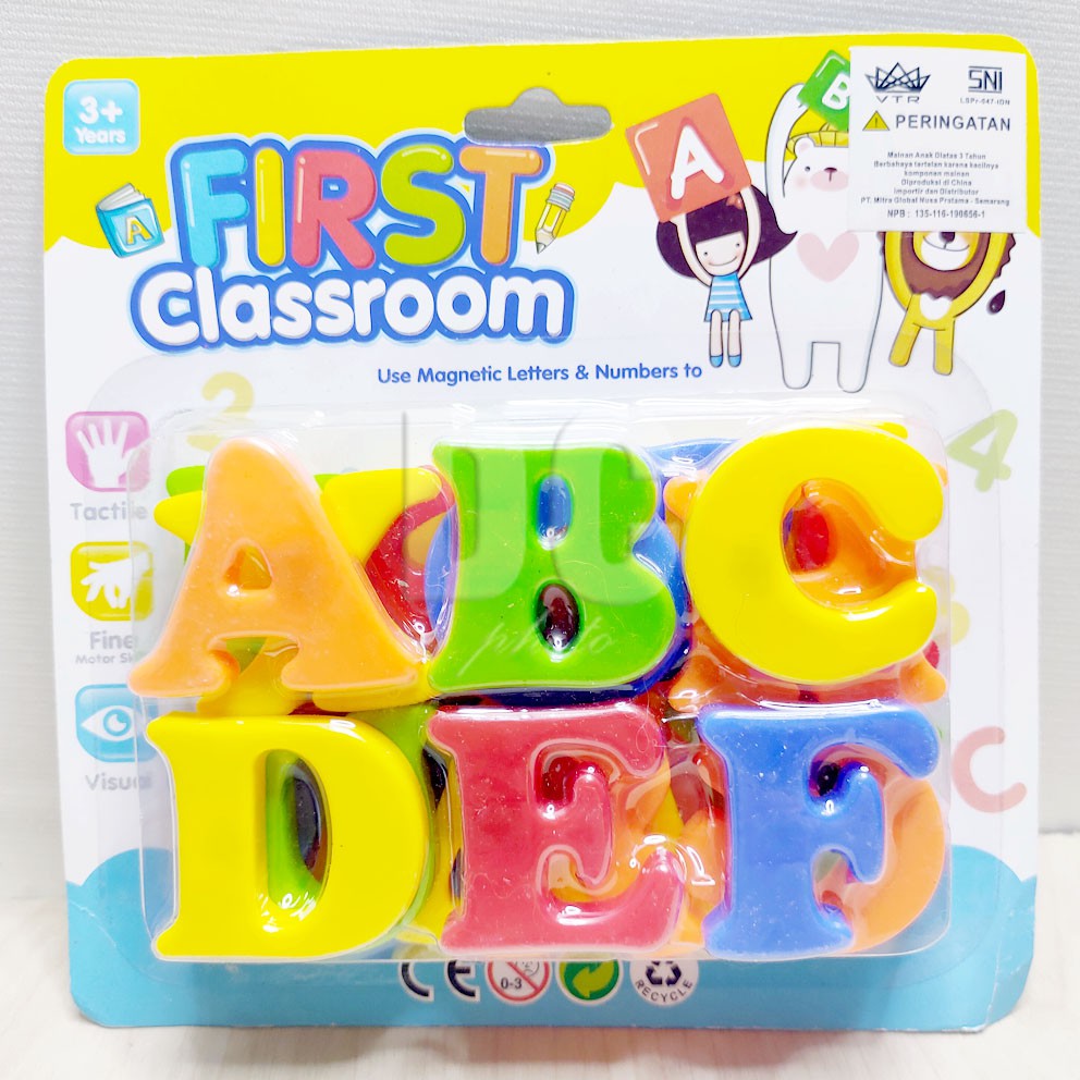 First Classroom ABC 8877-3 Mainan Edukasi Mengenal Huruf Belajar Membaca