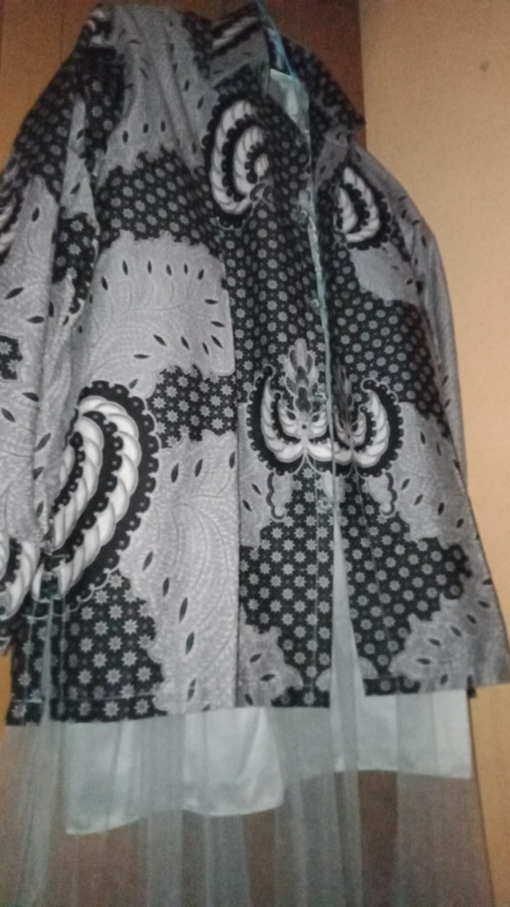 [real Pic / Busui] Batik Couple Mirala Sarimbit Batik Brokat Kebaya Modern Brukat Kondangan- Bs148