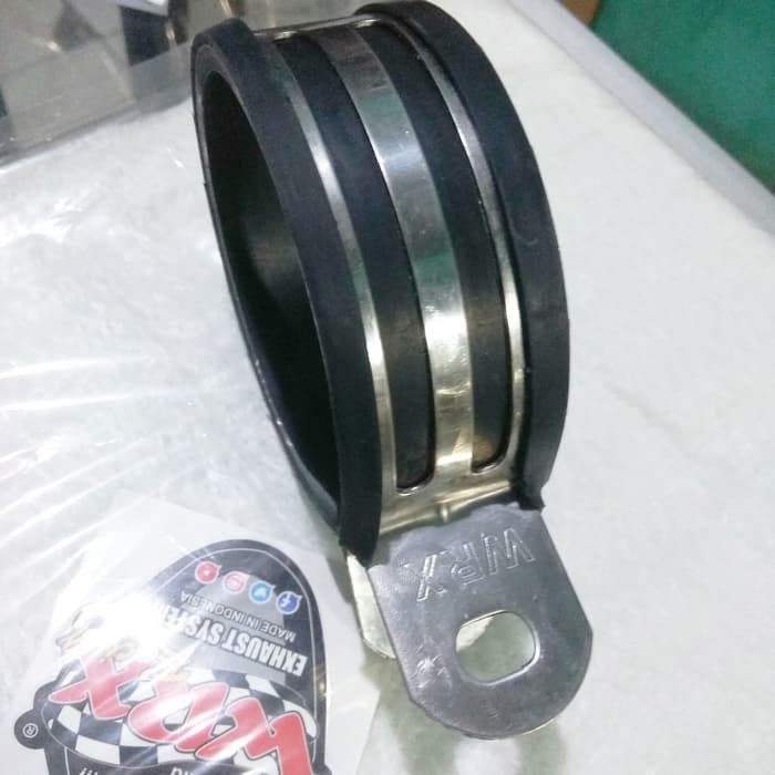 bracket clamp ori knalpot WRX Gp series 3 5inc breket klem