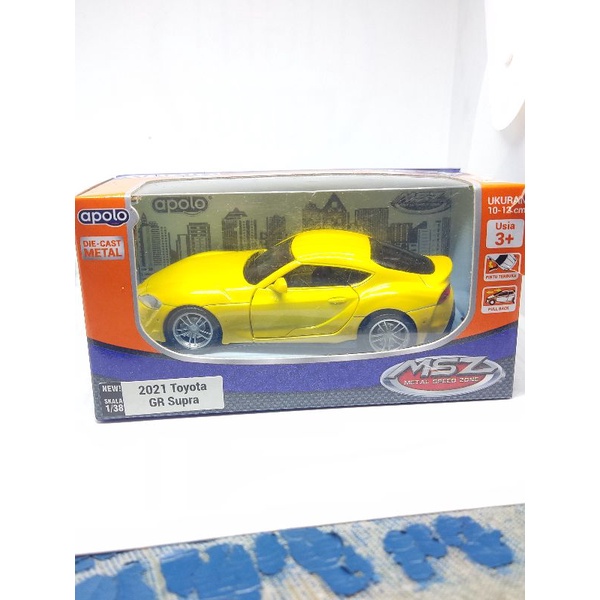Apolo Diecast Mobil Toyota GR Supra 2021