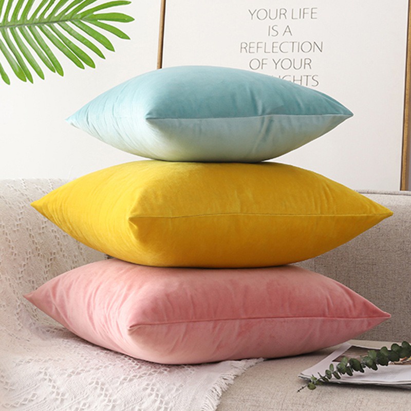 Miumui Premium Sarung Bantal Sofa VELVET 40 x 40 cm | LEMBUT | MEWAH