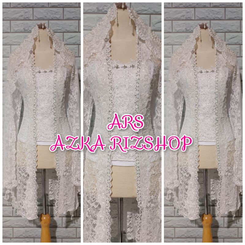 set kebaya akad nikah kebaya brukat tunik kebaya brukat kutubaru kebaya brukat putih kebaya brukat p