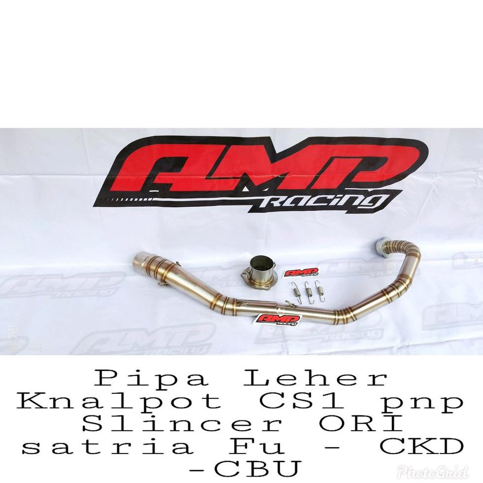 Pipa Leher Knalpot Honda CS1 - CS ONE pnp Slincer Satria Fu CKD  - CBU Promo
