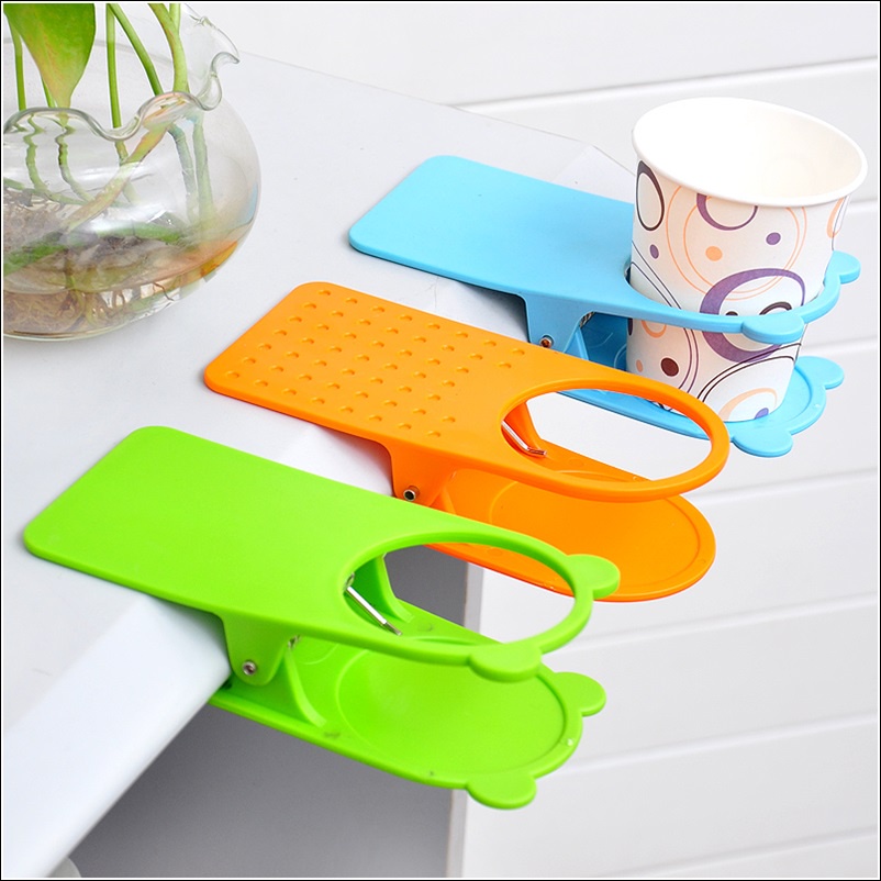 Cup Clip Penjepit Tempat Gelas Mug Di Meja/ TableCup Holder