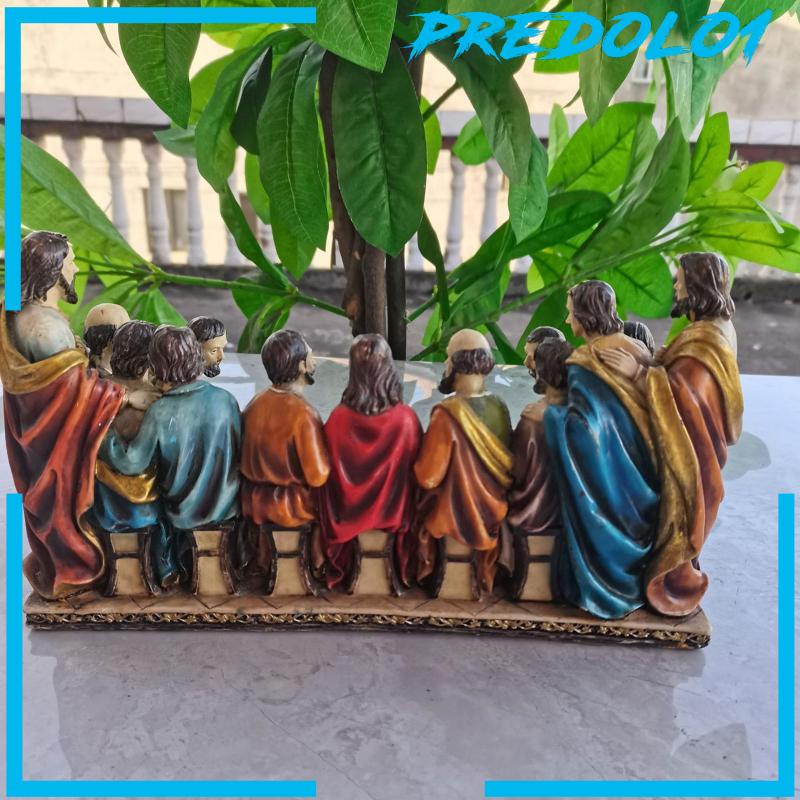 (Predolo1) Patung Resin The Last Supper Untuk Dekorasi Kamar Tidur