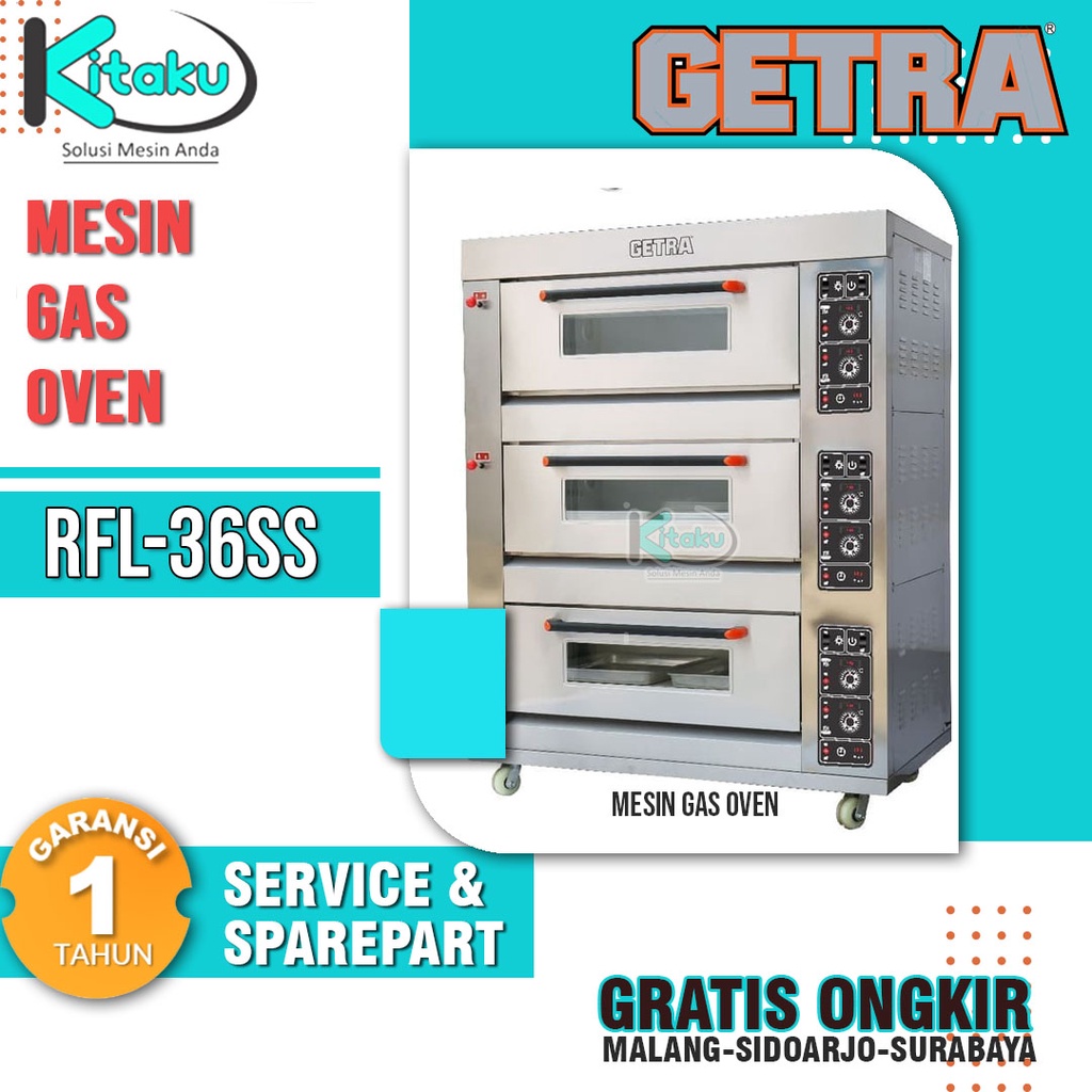 Gas Oven Getra RFL-36SS