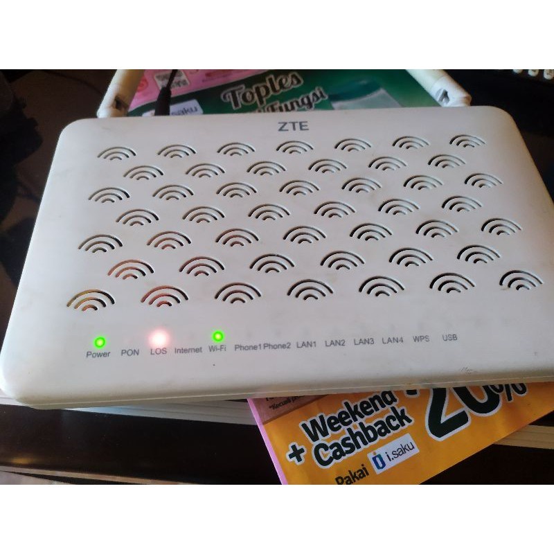 Router Modem Access Point ZTE ZXHN F609 V1 & ZXA10 F660