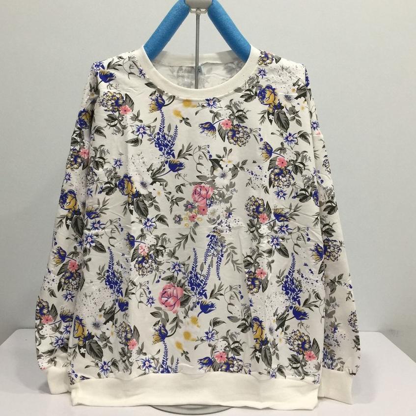 TOKOHAVEONLINE B ATASAN WANITA KAOS SWEATER IMPORT SIZE XL LD 110CM 7Z7