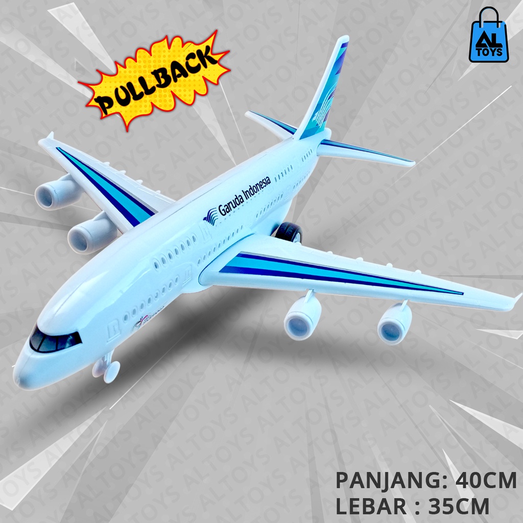 Mainan Pesawat Air Bus WJS231B