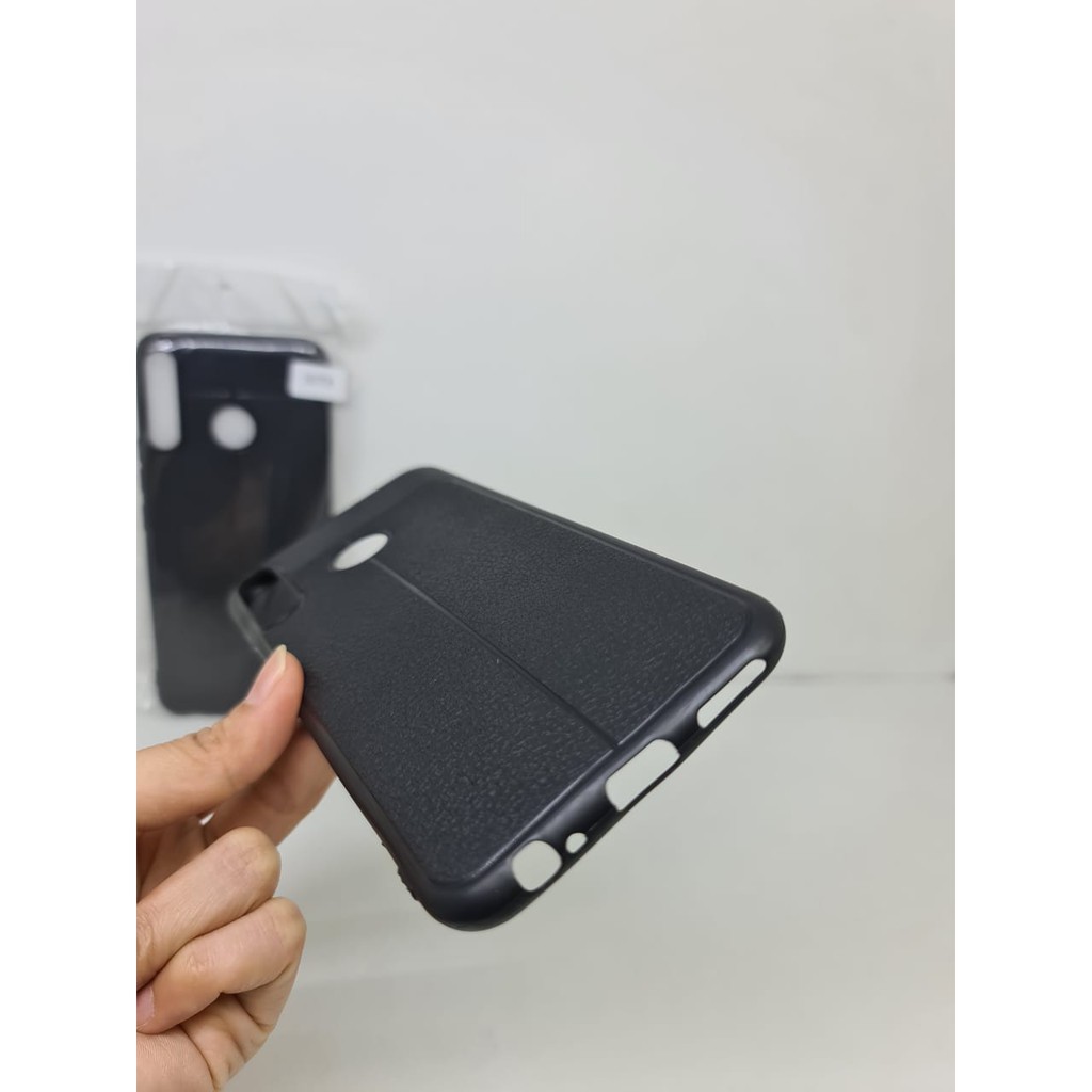 Auto Fokus Infinix Hot 8 6.52 inchi Leather Soft Case Infinix Hot 8 AUTOFOCUS Motif Kulit Jeruk