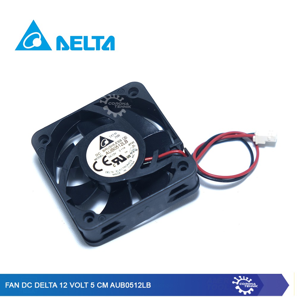 Fan DC Delta 12 Volt 5 cm AUB0512LB