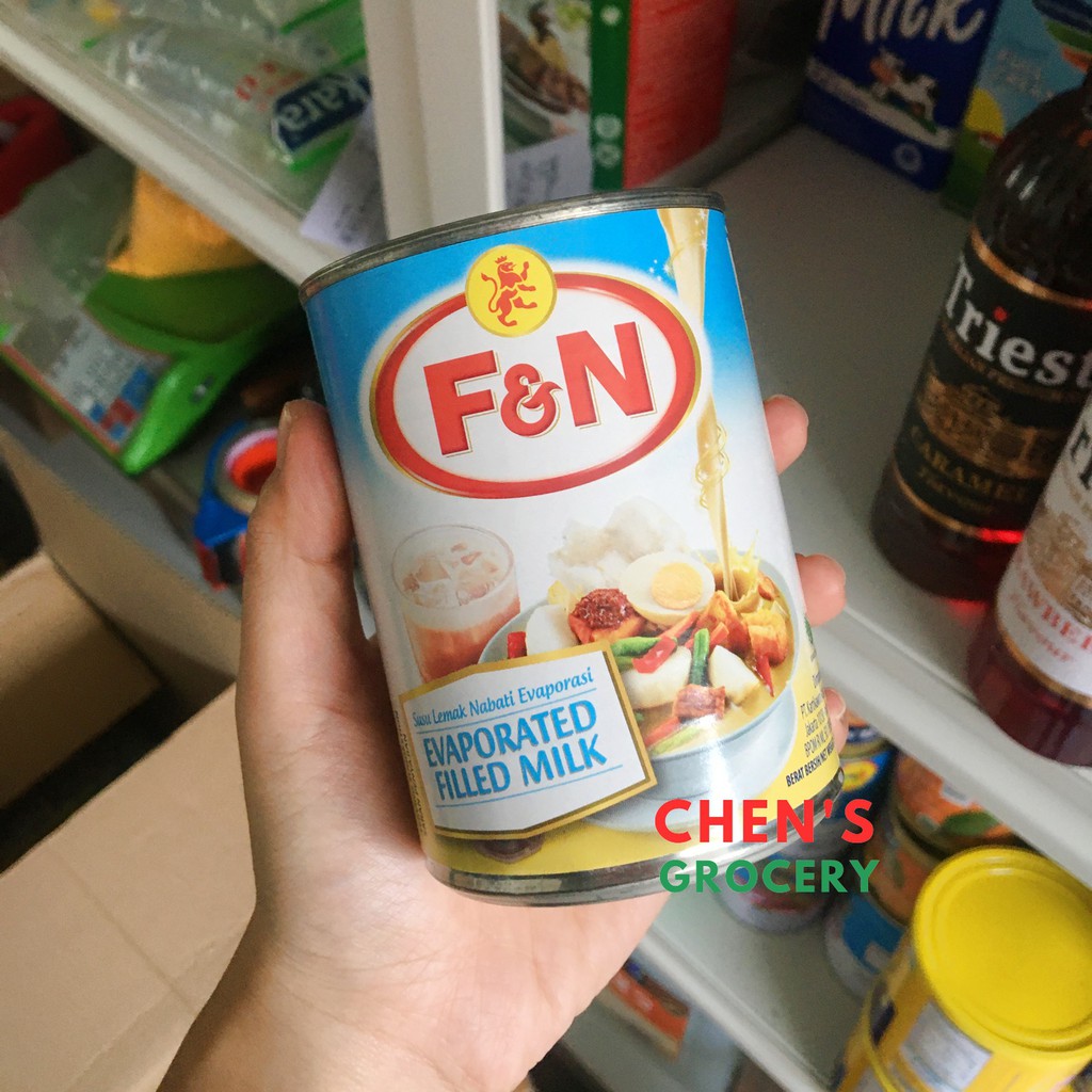 

F&N EVAPORATED MILK (SUSU LEMAK NABATI EVAPORASI) 380g