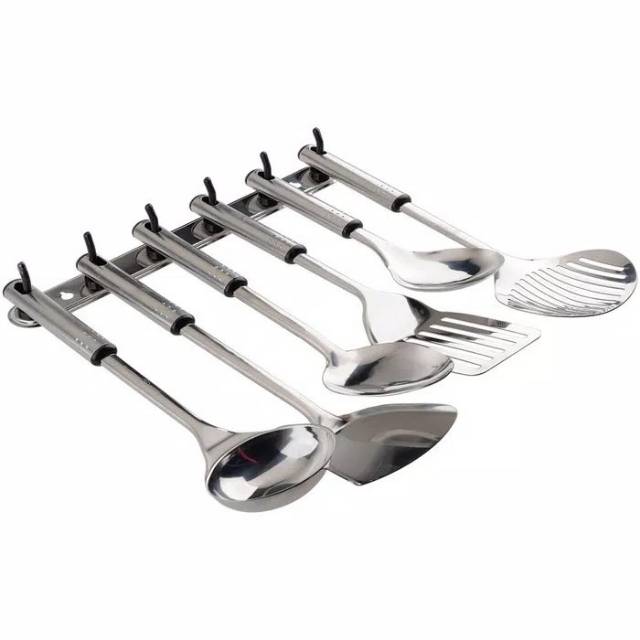 Oxone OX-963 Spatula Bahan Stainless Steel. Isi 7 pcs