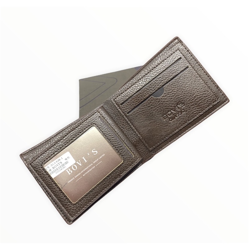 DOMPET PRIA KULIT SINTETIS BOVIS DOMPET PRIA LIPAT PU LEATHER DOMPET PRIA MURAH MERIAH DOMPET PRIA DOMPET LAKI LAKI DOMPET LIPAT CASUAL DOMPET COWOK MURAH