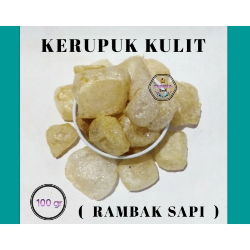 

KERUPUK KULIT / RAMBAK SAPI