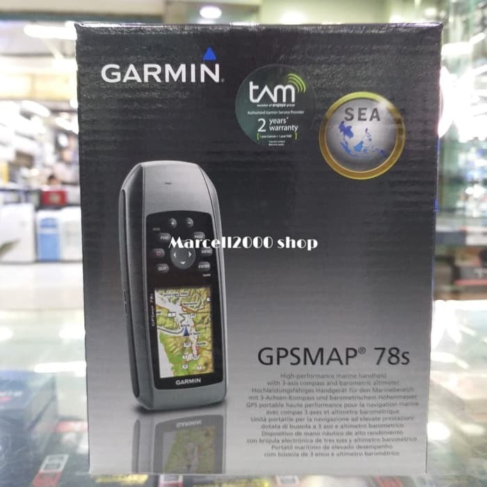 Garmin 78S GPSMAP - Free Peta Indonesia - Garansi Resmi - GPS Map