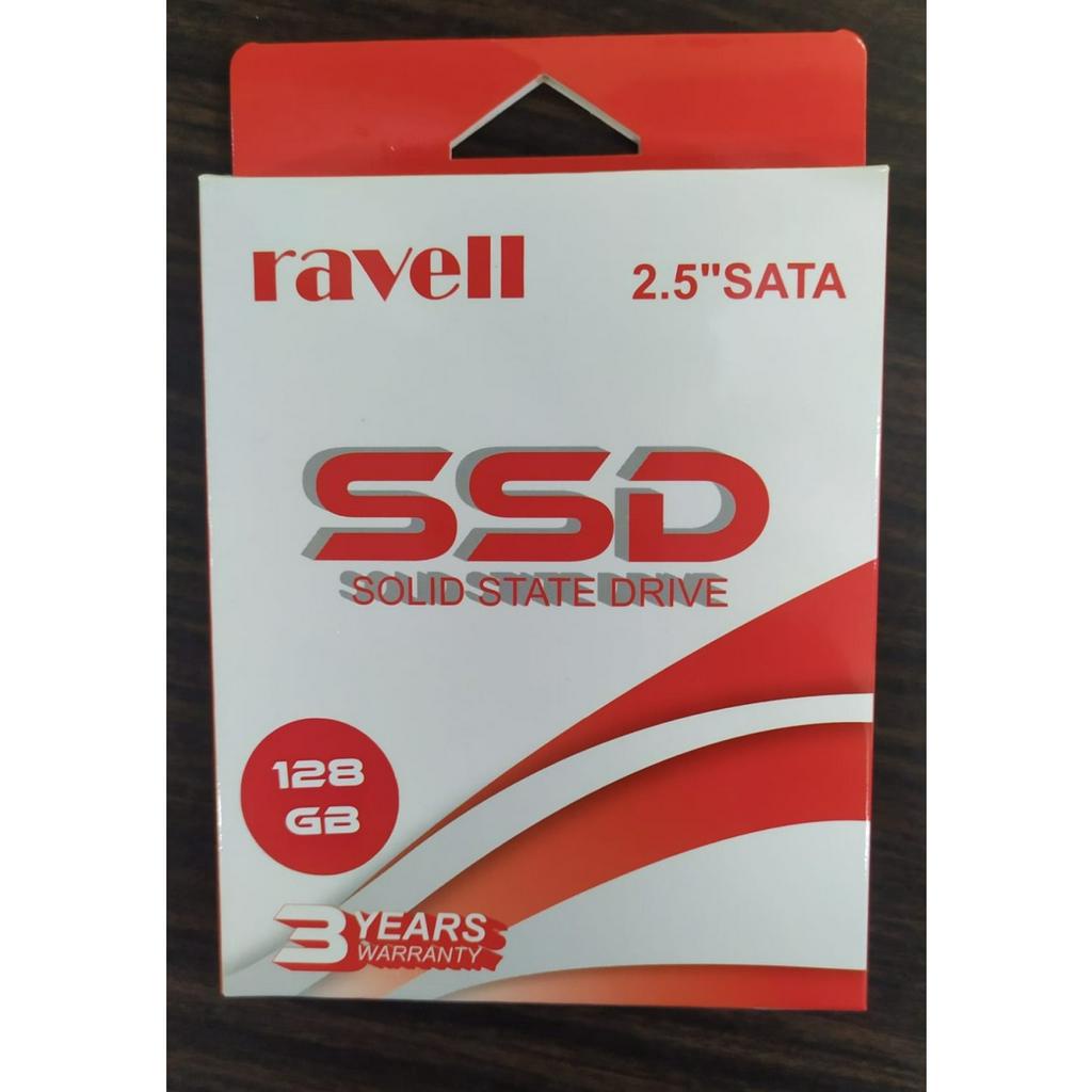 SSD RAVELL 128GB | 256GB | 512GB SATA III 2,5&quot; GARANSI 3 TAHUN