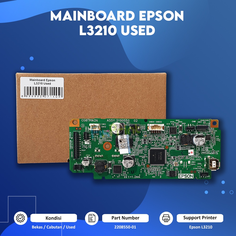 Jual Mainboard Printer Epson L3210 Usedsecond Shopee Indonesia 8663