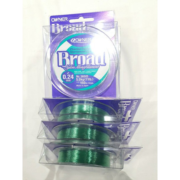 Senar Owner Broad 150 m 0.24-0.30 (ORI)