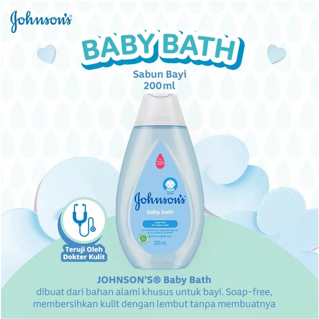 Johnson's Baby Bath Regular | 100ml | 200ml | 200ml Refill