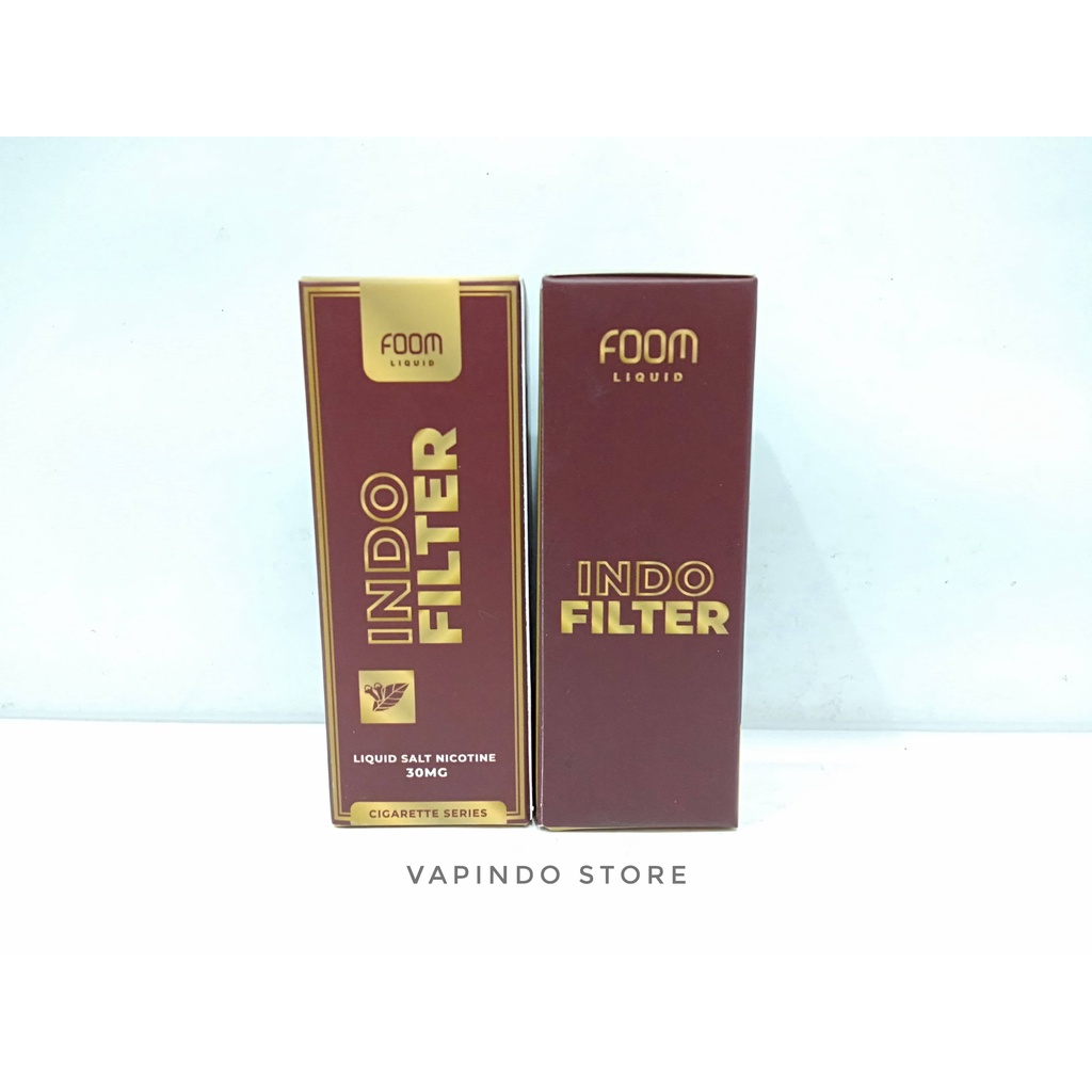 FOOM INDO FILTER 30ML NIC 30MG SALTNIC SALT BY FOOM LAB