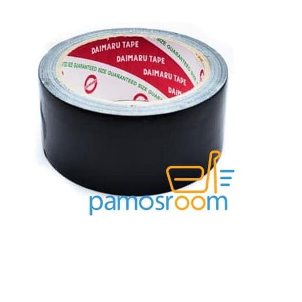 

☀ Lakban Kain Cloth Tape 2 Inch 48mm x 12 meter Hitam Daimaru / Lakba ♘