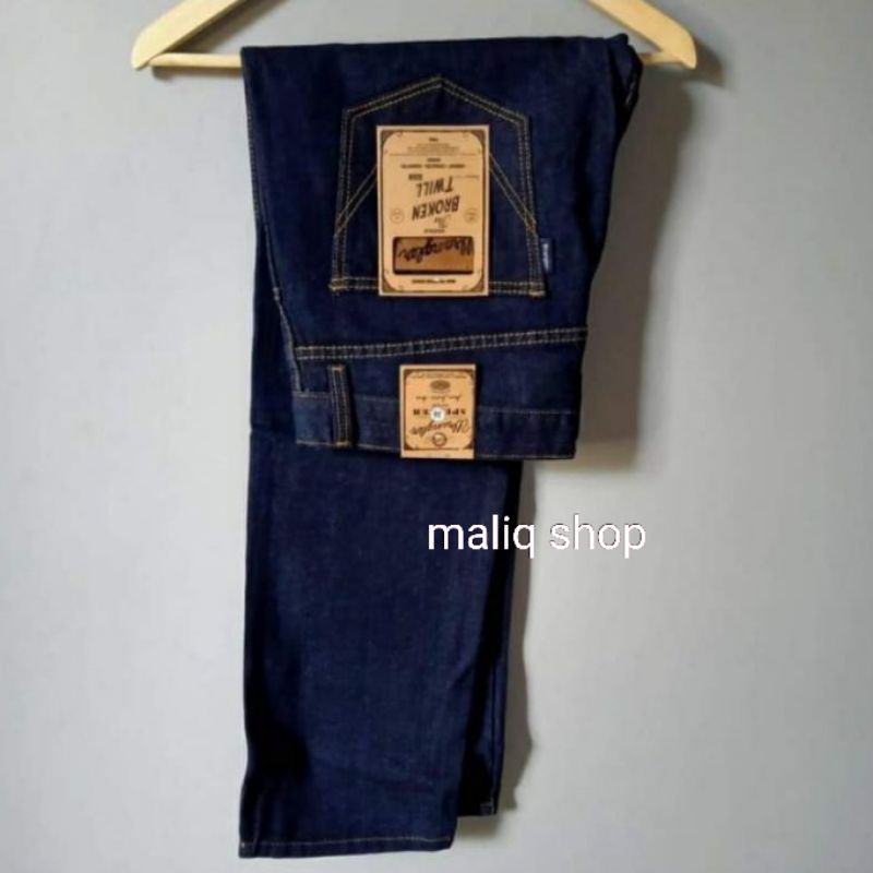 Celana Jeans Panjang Pria Celana Jeans Standar Jeans Reguler Pria Basic Celana Cowok