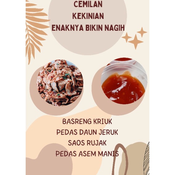 

BASRENG KRIUK,CEMILAN KEKINIAN,SNACK ENAK,GURIH RENYAH,HARGA MURAH