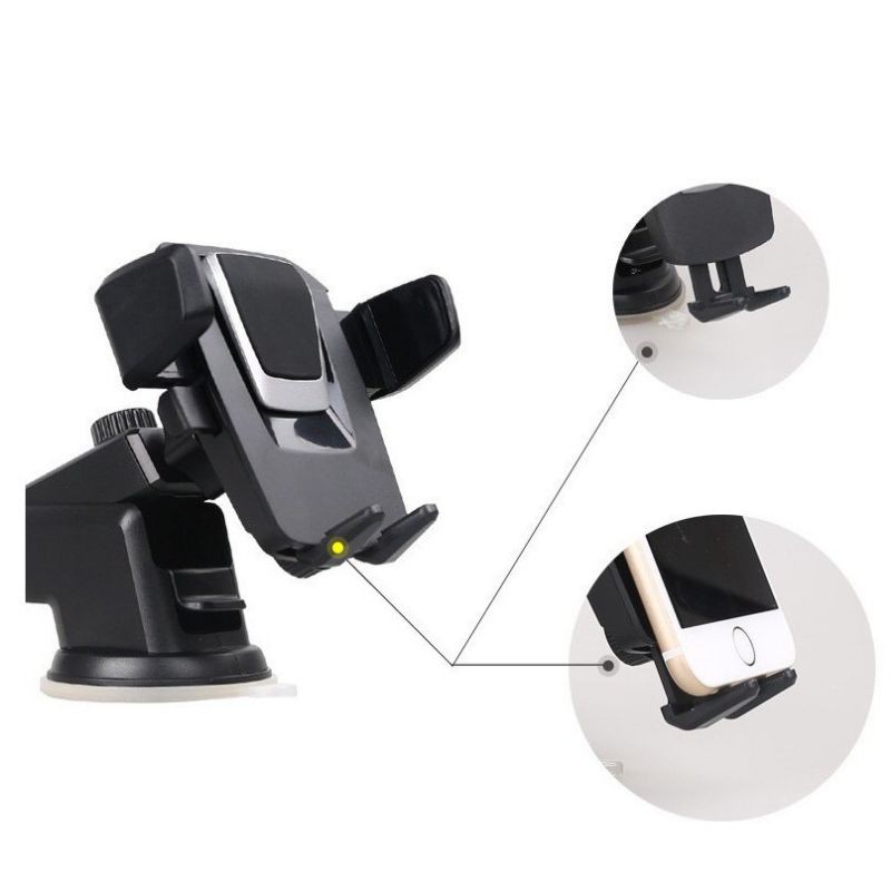 BS344 Holder Hp Mobil Suction Cup Car Holder 360 Degree Rotation / Universal Mobile Car Holder