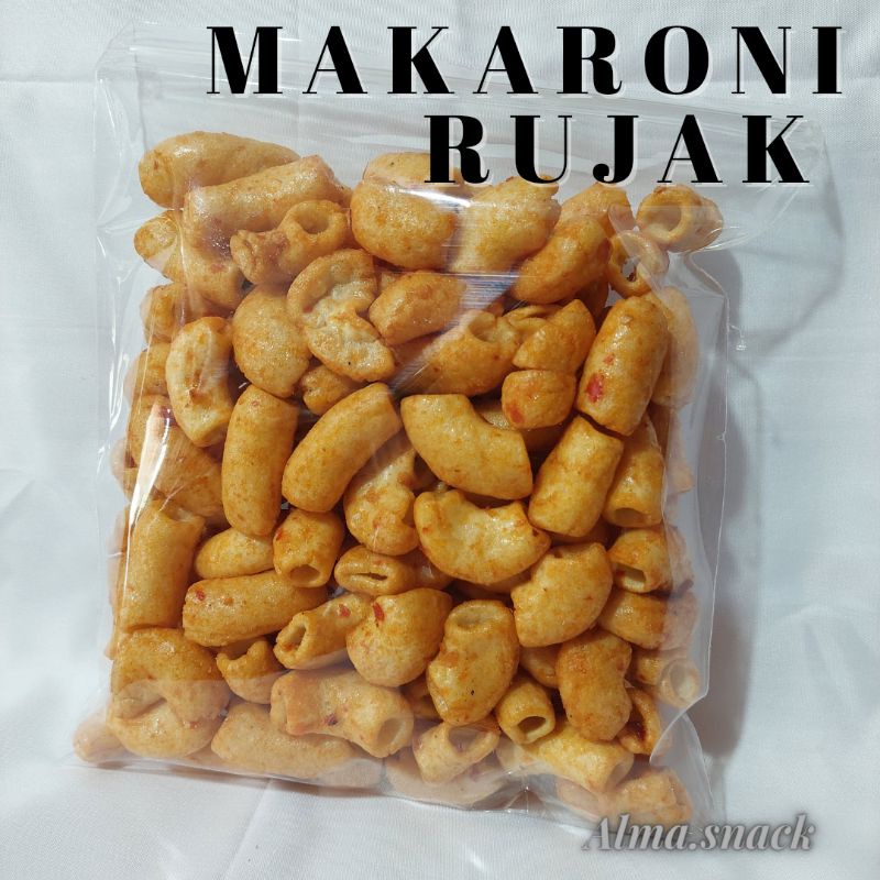 MAKARONI RUJAK 250gram / MAKARONI GURIH 250gram/ ALMA.SNACK