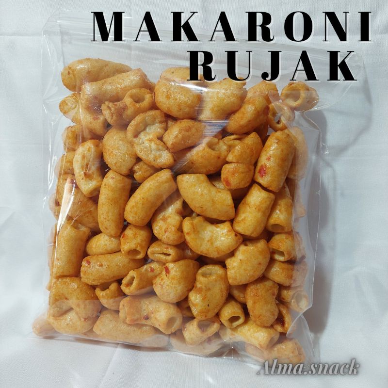 MAKARONI RUJAK 250gram / MAKARONI GURIH 250gram/ ALMA.SNACK