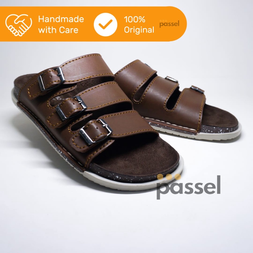 Donatello Sz. 39-43 Sandal Slip On  Laki-laki Sintetis Kombinasi | AG81071 / AG81072 / AG81073