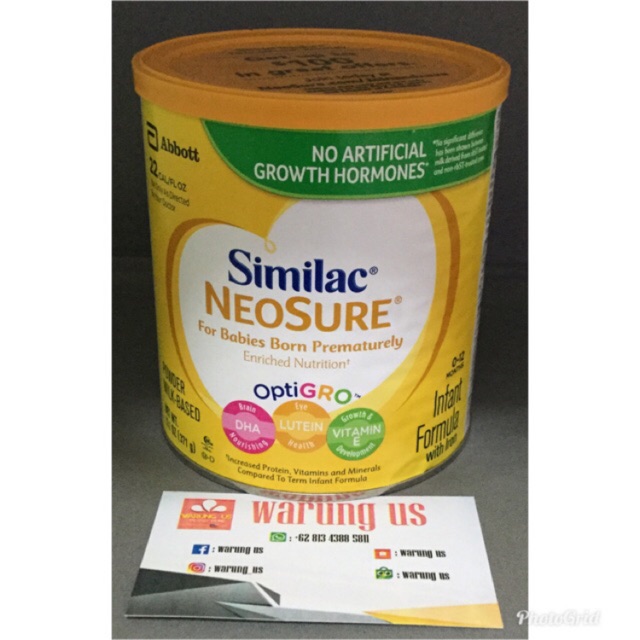 similac neosure optigro